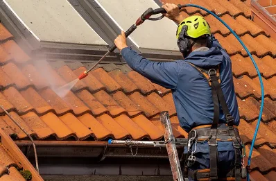 Démoussage et hydrofuge de toiture à Château-l'Hermitage